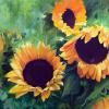 Sunflowers - 100 x 70 cm
 500 euros